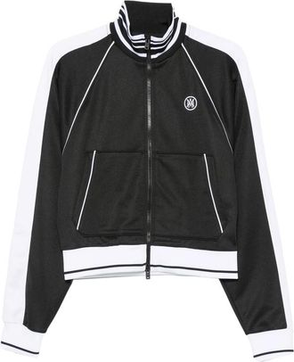 Amiri Logo-embroidered Zip-up Sweatshirt