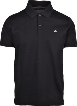 Paul & Shark Tops, Heren, Zwart, XL, Katoen, Polo