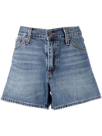 Levi's 80s high-rise denim shorts - women - Cotton/Recycled Cotton - 26 - Blue