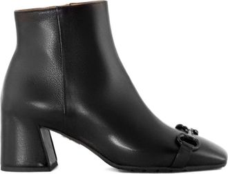 Mara Bini leather ankle boots - women - Leather/Calf Leather/Calf Leather - 38.5 - Black