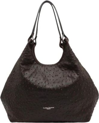 Gianni Chiarini Dua Schoudertas - Dames - Shoppers - Bruin - ONE Size - Leer - Tassen