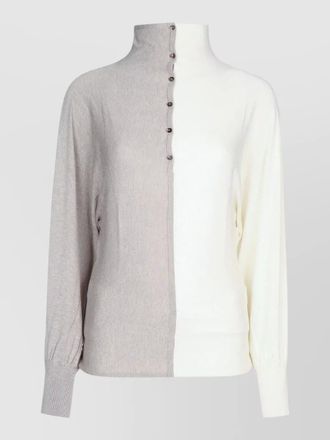 Jacquemus silk polo top
