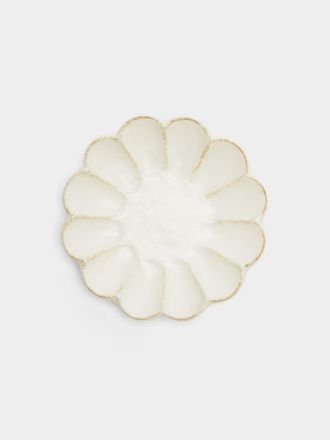 Kaneko Kohyo Rinka Ceramic Bread Plates - 6.5in/17cm (Set of 4)