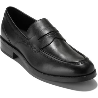 Cole Haan Newmark Grand Penny Loafer in Black /Black at Nordstrom Rack, Size 11.5
