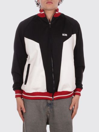 GCDS Felpa con zip in tessuto tecnico