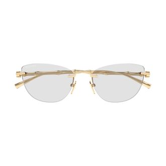 Gucci Cat-eye Sunglasses - female - Gucci - Glasses - Yellow - 55 MM - Accessories