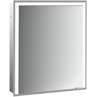 Emco Emco - Prime 3 Armario Con Espejo, 600mm, 1 Puerta Con Tope A La