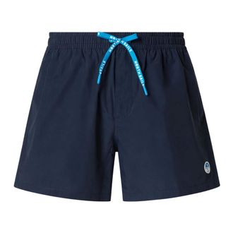North Sails Beachwear, male, Blue, Size: 3XL Basic Volley Beachwear 36cm