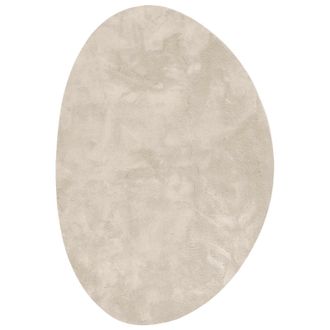 vidaXL Alfombras De &Aacute;rea Huarte Beige 120 X 170 Cm Poli&eacute;ster Vidaxl