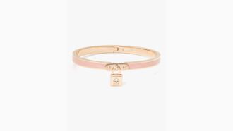 Kate Spade New York Lock And Spade Charm Bangle