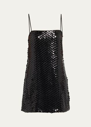 Ramy Brook Yvonne Paillette-Embellished Mini Dress