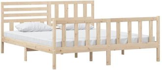 vidaXL Vidaxl - Estructura De Cama De Madera Maciza Super King 180x200 Cm