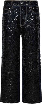 P.A.R.O.S.H. P. A.R. O.S. H. Cotton Denim Straight-Leg Jeans