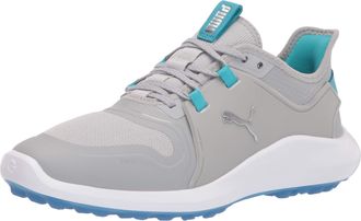 Puma Womens Ignite Fasten8 Golf Shoe, High Rise Puma Silver Scuba Blue, 6 UK