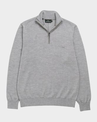 Rodd & Gunn Men & apos;s Calderwell Wool Quarter-Zip Sweater