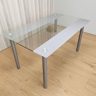 Kosy Koala Glass Grey Dining Table Rectangle Dining Table Dining Room