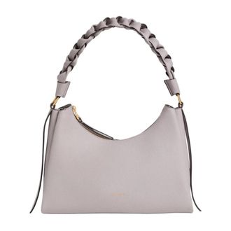 Coccinelle Boheme Grana Double - Dames - Handtassen - Beige - ONE Size - Leer - Tassen