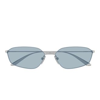 Balenciaga Sunglasses Bb0412 S 005 Ruthenium/Blue Unisex
