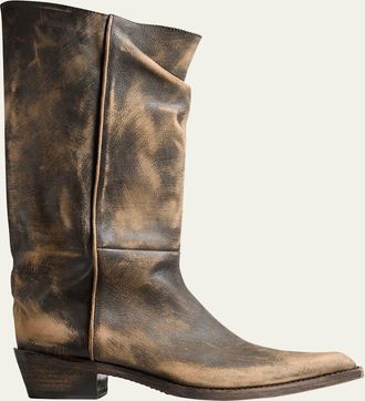 Khaite Clive Rustic Calfskin