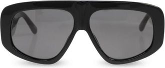 The Attico Mini Marfa - Dames - Zonnebrillen - Zwart - ONE Size - Accessoires