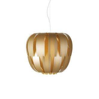 Linea Zero New Gold Suspensi&oacute;n En Metal Cromado Cm. 42x32h