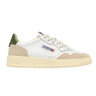 Autry Medalist Lage Su&egrave;de Leren Sneakers - Heren - Schoenen - Wit - Maat: 40 EU Su&egrave;de