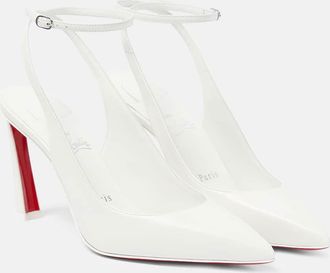 Christian Louboutin Condora 85 leather slingback pumps