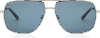 Ferragamo SF 278S 032 Mens Sunglasses Grey Size 60