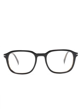 Eyewear by David Beckham square-frame glasses - unisex - Acetate - 47 - Black