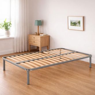 Talamo Italia Talamo Italia Sommier Orthop&eacute;dique Avec 14 Lattes, Adapt&eacute; Pour Lit Double, Made In Italy, Sommier En Contreplaqu&eacute; De Bouleau, Cm 180x200h34