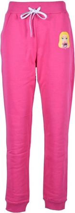 Chiara Ferragni Broeken, Dames, Roze, 2Xs, Katoen, Cotton Jumpsuit
