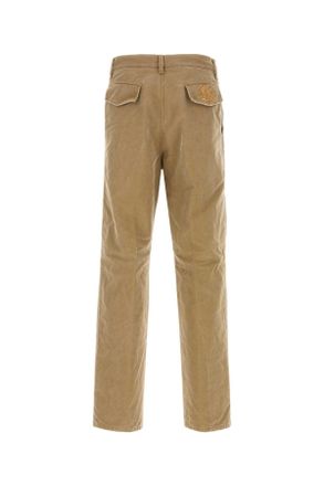 Burberry Mens Camel Denim Jeans Walrus Exterior: Cotton Pantaloni