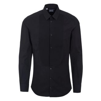 Dolce & Gabbana Heren, Overhemden, Zwart, Maat: L