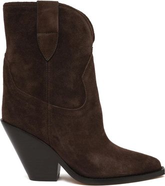 Isabel Marant Schoenen, Dames, Bruin, 40 EU, Su&egrave;de, Western Enkellaarsjes
