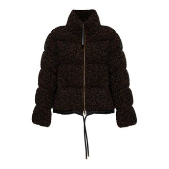 Moncler Trascendance Down Jacket - Dames - Jassen - Bruin - Maat: XL Wol