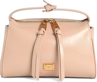 Dolce & Gabbana Vittoria Leather Handbag Nude