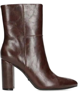 Mexx pointed block-heel boots - Red