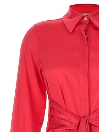 Le Twins Silk Long Womens Dress