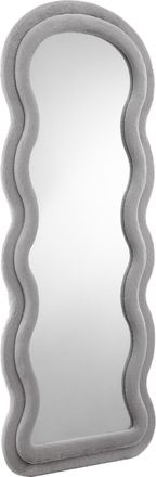 Salesfever Ganzkörperspiegel »Bristol Spiegel: Eleganz in 170 cm Höhe« Wellenförmiger Kunstfell-Rahmen, 170cml