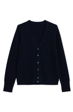 Fortela Alfa Cashmere Cardigan in Navy Blue at Nordstrom, Size X-Large