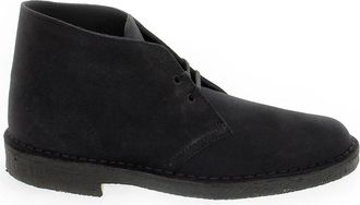 Clarks Navy Su&egrave;de Lage Laars met Veters - Heren - Veterlaarzen - Blauw - 40 EU - Su&egrave;de - Schoenen
