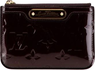 Louis Vuitton Pre-owned Wallets, female, Purple, Size: ONE SIZE Pre-owned Canvas Wallet