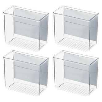 iDesign Magnetic Organizer Bins for Laundry Room - Set of 4 - Clear at Nordstrom
