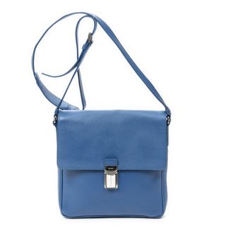 Prada Push Lock Flap Messenger schoudertas