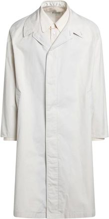 Maison Margiela Hombre, Abrigos, Blanco, Talla: S