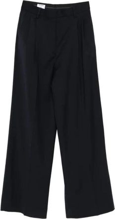 Filippa K Wide Broeken - Dames - Wijde Broeken - Blauw - L - Broeken