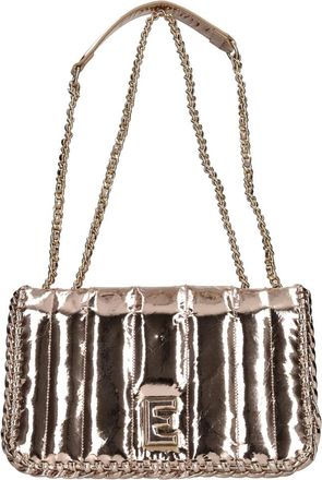 Ermanno Scervino Small Flap Eba - Dames - Schoudertassen - Geel - ONE Size - Leer - Tassen