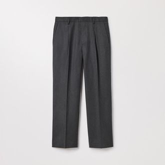 Asket The Wool Trousers Charcoal Melange