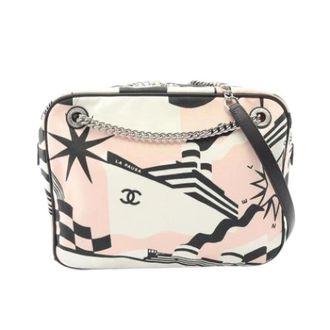 Chanel Pre-owned Vintage Schoudertas - Dames - Pre-owned - Veelkleurig - Maat: ONE Size Leer