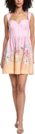 Yumi Kim Yumi Kim Susana Linen-Blend Mini Dress